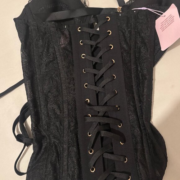 Savage x Fenty Women's Black Corset - Picture 7 of 7